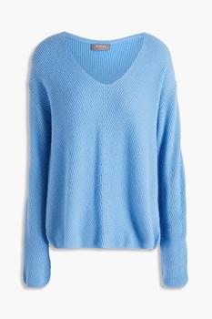 N.PEAL | Ribbed cashmere sweater商品图片,7折