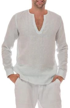 推荐V-Neck Linen Shirt商品