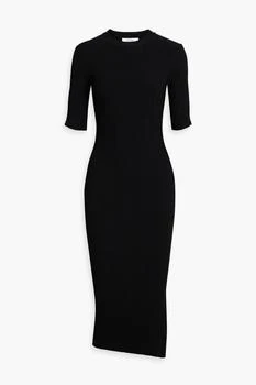 推荐Ribbed-knit midi dress商品