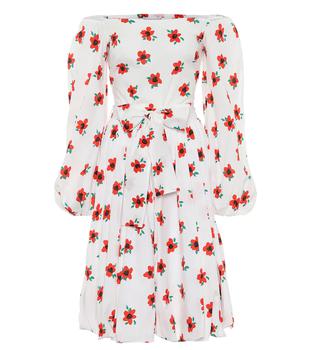 CAROLINE CONSTAS图片, CAROLINE CONSTAS | Bea floral cotton midi dress商品图片 5.9折
