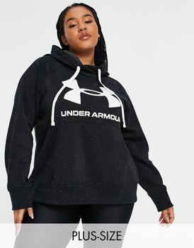 Under Armour | Under Armour Training Plus Rival fleece hoodie in black商品图片,8折