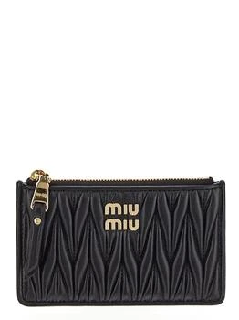 Miu Miu | Leather Matelassé Wallet 