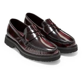 Cole Haan | Cole Haan Mens American Class Leather Slip On Loafers 5.7折