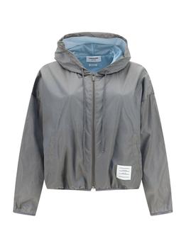 Thom Browne | Thom Browne Zipped Drawstring Hoodie Jacket商品图片,6.2折