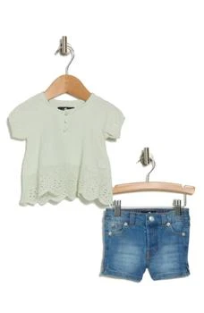 7 For All Mankind | Top & Shorts Set,商家Nordstrom Rack,价格¥57