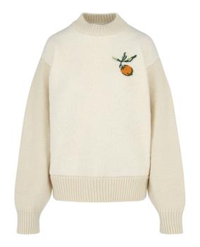 推荐Mens Pascal Embroidered Wool Sweater商品