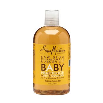 商品Raw Shea Chamomile & Argan Oil Baby Head-To-Toe Wash & Shampoo图片