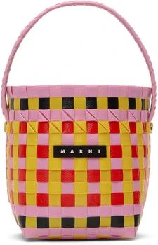 Marni | Kids Yellow & Brown Pod Bucket Tote,商家SSENSE,价格¥927