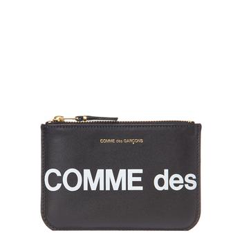 推荐Comme des Garcons Wallet Logo – Black商品