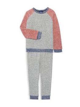 推荐Little Boy's & Boy's 2-Piece Sweatshirt & Joggers Set商品