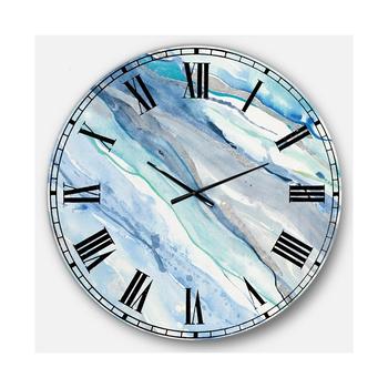 商品Designart | Modern Lake House Oversized Metal Wall Clock - 36 x 36,商家Macy's,价格¥2182图片