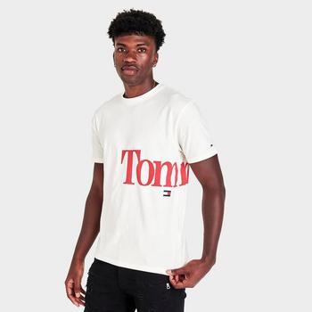 推荐Men's Tommy Jeans Bold Tommy Logo Short-Sleeve T-Shirt商品