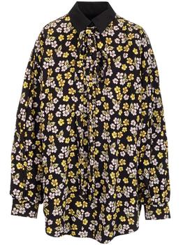巴黎世家衬衫海淘, Balenciaga | Balenciaga Floral Printed Blouse商品图片 9.5折