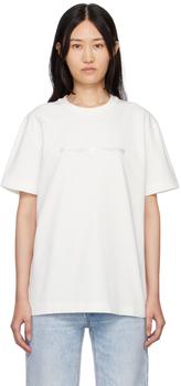 Alexander Wang | White Hotflix Grill T-Shirt商品图片,5.7折