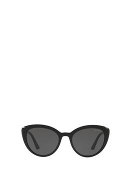 秋装prada墨镜, Prada | Prada PR 02VSF black female sunglasses商品图片 7.4折