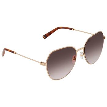 推荐Burgundy Gradient Geometric Ladies Sunglasses GV 7158/S 0Y11/VT 60商品