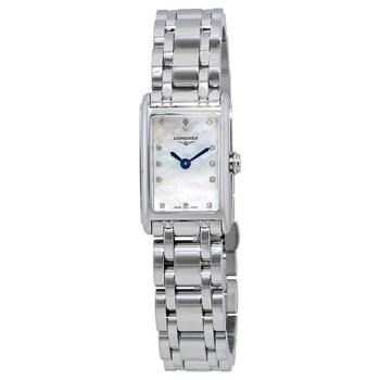 美国手表浪琴, Longines | DolceVita Mother of Pearl Diamond Ladies Watch L52584876商品图片 7.1折