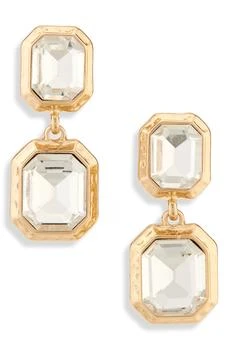 Nordstrom | Emerald Cut Drop Earrings,商家Nordstrom Rack,价格¥72