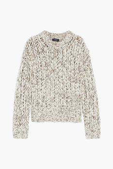 Theory | Marled wool and cashmere-blend sweater商品图片,3.9折