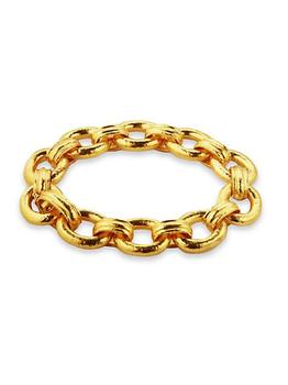 商品Elizabeth Locke | Borghese 19K Yellow Gold Chain Bracelet,商家Saks Fifth Avenue,价格¥70632图片