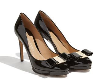 春装菲拉格慕, Salvatore Ferragamo | Black Patent Leather Vara Bow Pump Shoe商品图片 4.2折