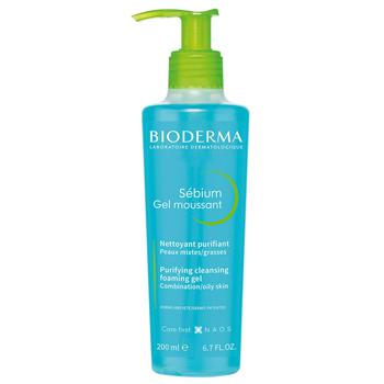 推荐Bioderma Sebium purifying face wash 200ML商品