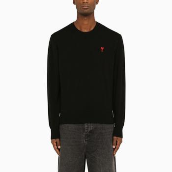 Black Ami De Coeur Wool Jumper