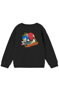 推荐Kids Sonic The Hedgehog Crew Neck Sweatshirt商品
