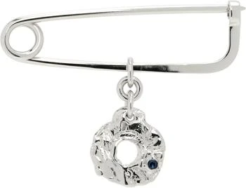 Vasiliki | SSENSE Exclusive Silver Cycladics Brooch,商家SSENSE HK,价格¥3430