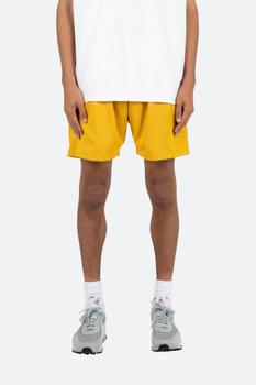 mnml短裤, MNML | Classic Mesh Shorts - Yellow商品图片 