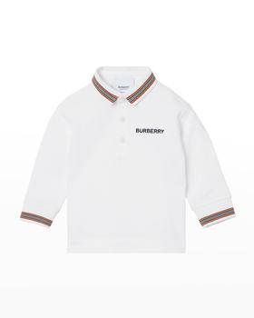 推荐Boy's Christo Icon Stripe Polo Shirt, Size 6M-2商品