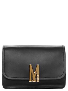 推荐Metallic logo crossbody bag商品