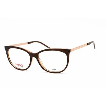 Hugo Boss | Hugo Women's Eyeglasses - Clear Lens Brown Acetate Cat Eye Frame | HG 1082 009Q 00 2.5折×额外9折x额外9.5折, 独家减免邮费, 额外九折, 额外九五折