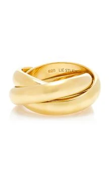 Lié Studio | Lié Studio - The Sofie 18K Gold-Plated Ring - Gold - EU 54 - Moda Operandi - Gifts For Her,商家Fashion US,价格¥1878