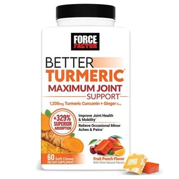 Force Factor | Better Turmeric Maximum Joint Support Fruit Punch,商家Walgreens,价格¥220