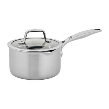 ZWILLING | ZWILLING Energy Plus 2-qt Stainless Steel Ceramic Nonstick Tall Saucepan,商家Premium Outlets,价格¥492