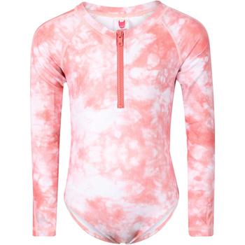 monster, Munster | Tie dye long sleeved swimsuit in pink and white商品图片 4.4折起×额外7.5折, 额外七五折
