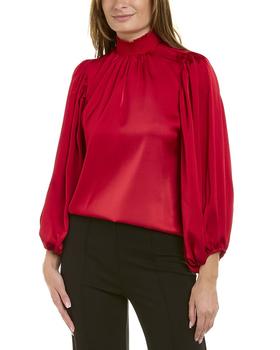 Vince Camuto Specialty Size, Vince Camuto | Vince Camuto Smocked Blouse商品图片 4.4折
