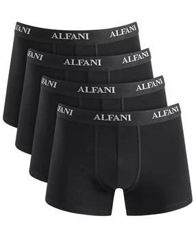 Alfani | Men's 4-Pk. Moisture-Wicking Cotton Trunks, Created for Macy's,商家Macy's,价格¥150