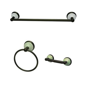 商品Kingston Brass | Victorian Traditional 3-Pc. Bathroom Accessory Set,商家Macy's,价格¥3181图片