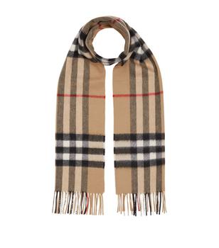 burberry围巾, Burberry | cashmere Classic Check scarf商品图片 