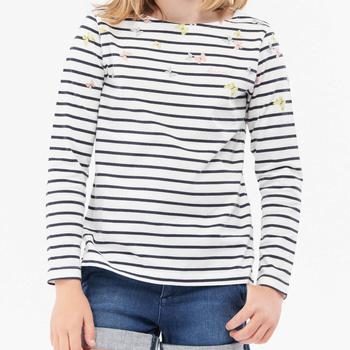 商品Barbour | Barbour Girls' Bradley Striped Top - Off White,商家The Hut,价格¥89图片