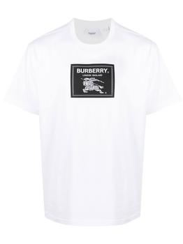 Burberry | BURBERRY - Printed Cotton T-shirt商品图片,