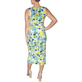 推荐Rachel Rachel Roy Womens Freya Floral Sheath Midi Dress商品