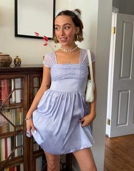 推荐Daisy Street X Chloe Davie 90s mini prom dress with lace bust商品
