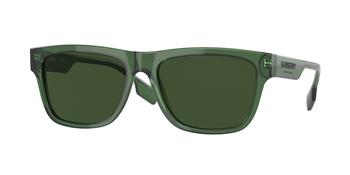推荐Burberry Dark Green Square Mens Sunglasses BE4293 394671 56商品