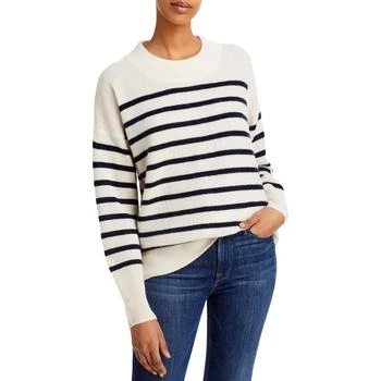 推荐Private Label Womens Cashmere Striped Sweater商品