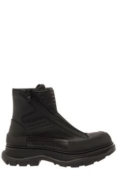 Alexander McQueen | Alexander McQueen Round-Toe Boots 5.7折