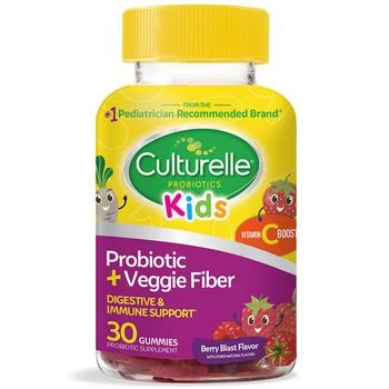 Culturelle | Kids Daily Probiotic + Prebiotic Gummies Natural Berry Blast,商家Walgreens,价格¥147