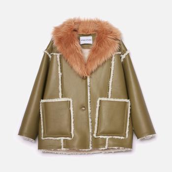 STAND STUDIO | Stand Studio Angelina Faux Shearling Jacket商品图片,7折